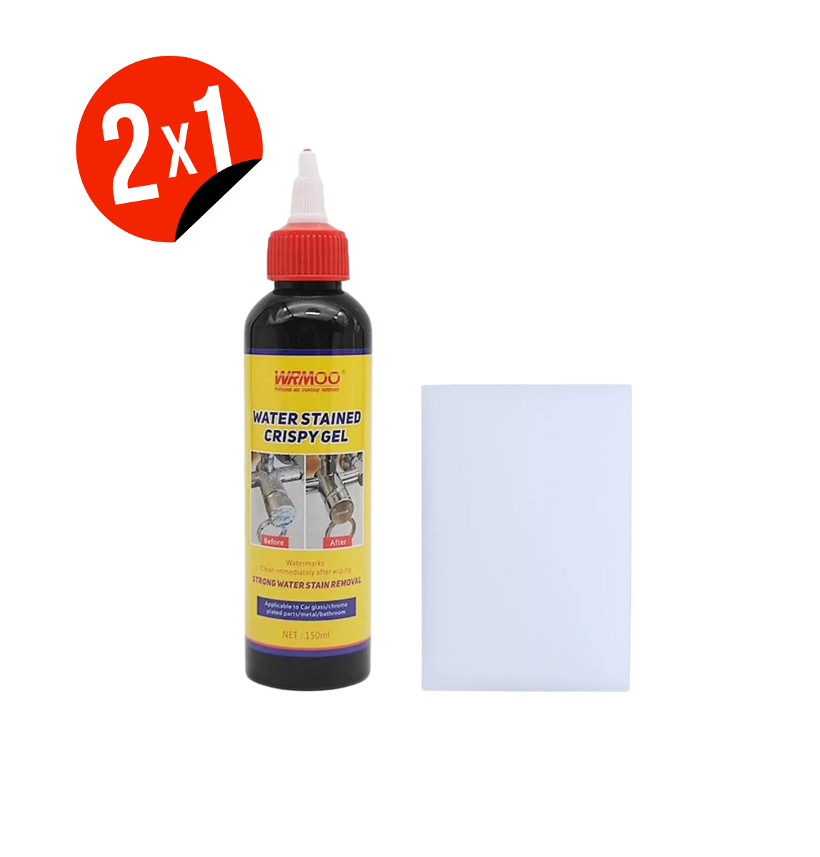 InoxSink Clean – Gel Antimanchas para Acero Inoxidable de Cocina y Baño