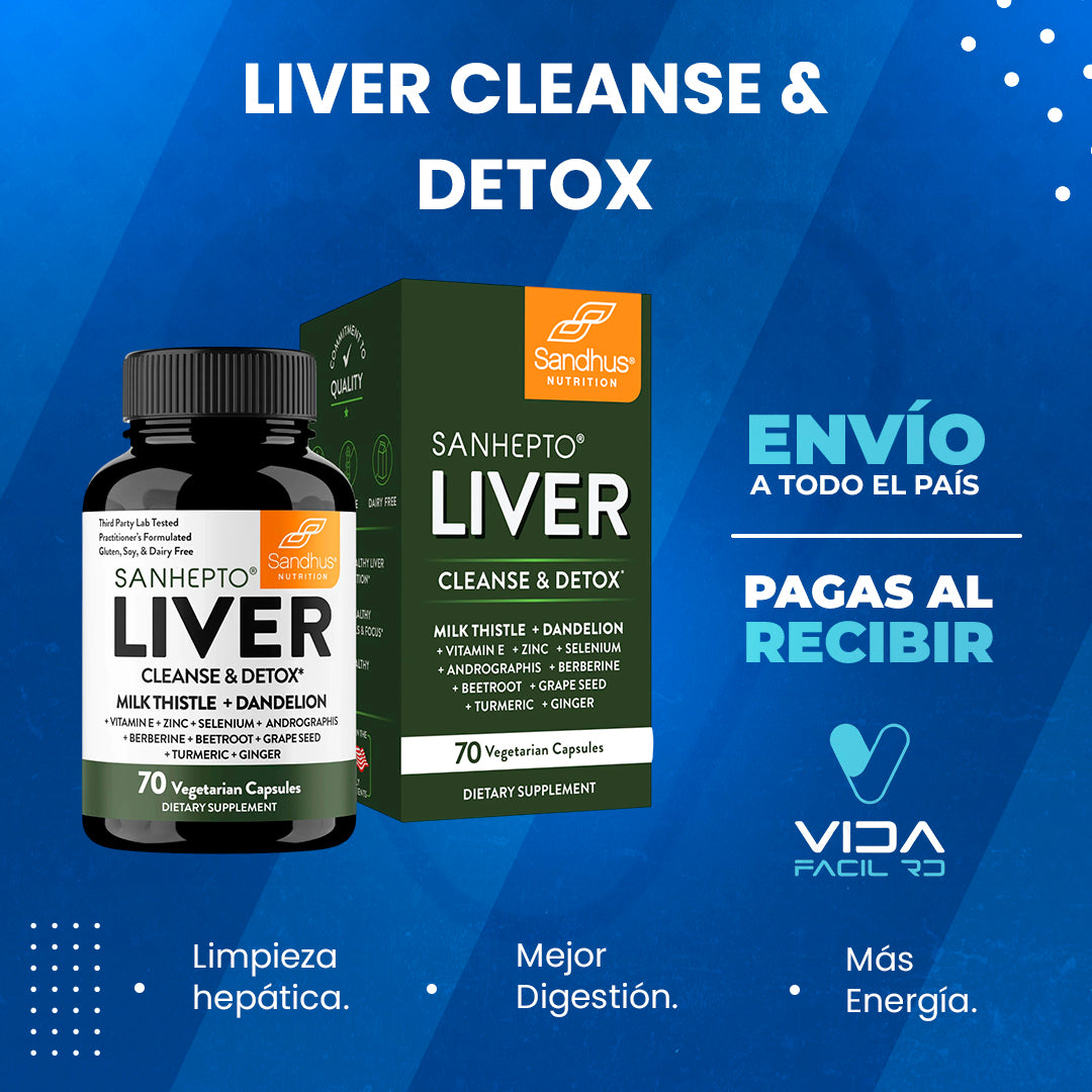 SUPLEMENTO LIVER CLEANSE & DETOX
