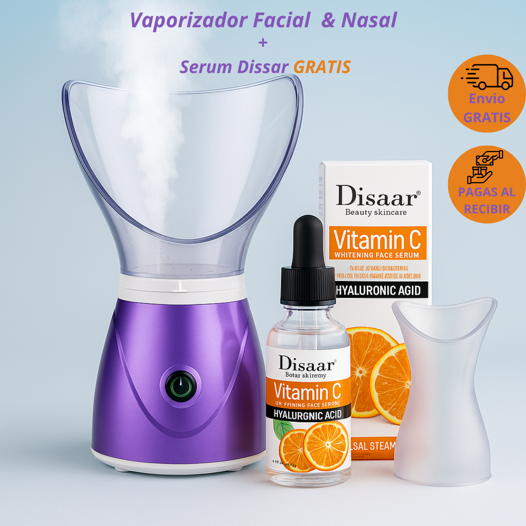 Combo Belleza Profunda - Vaporizador + Serum Dissar GRATIS