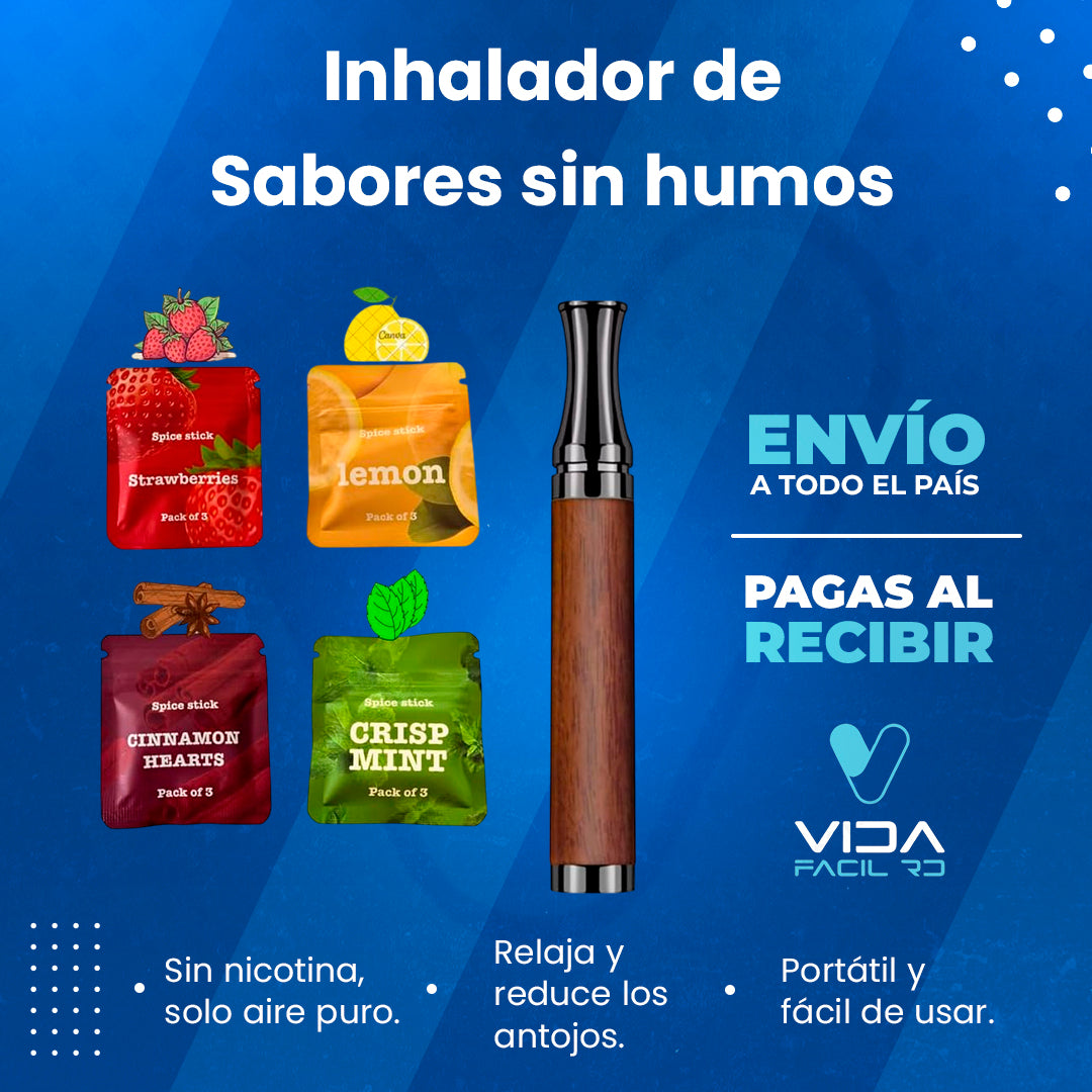 Inhalador de Sabores sin Humos BreatheEase™