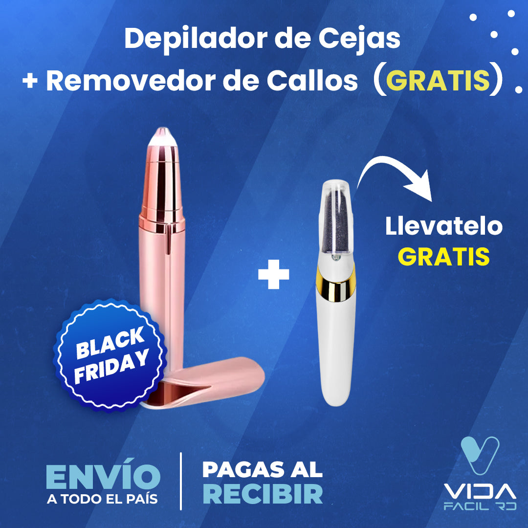 Depilador de Cejas y Nariz + Removedor de Callos Brow & Soft™ Gratis 🎁