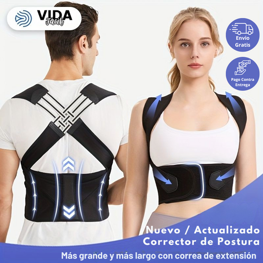 CORRECTOR DE POSTURA PROFESIONAL – VIDA FÁCIL™