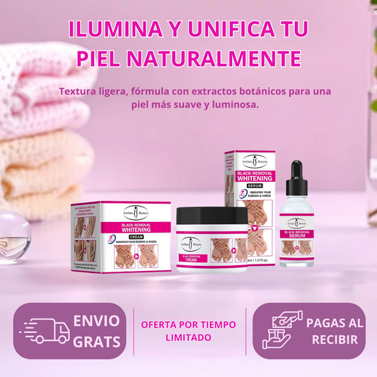 Crema + Sérum Blanqueador Aichun Beauty™