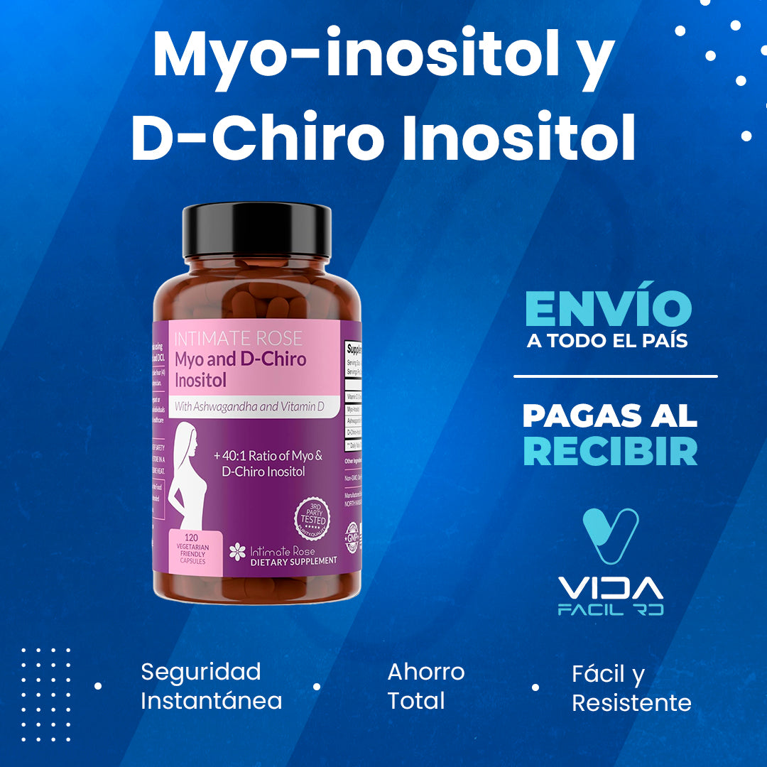 Suplemento Myo-inositol y D-Chiro Inositol