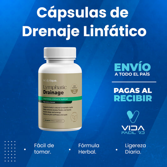 Cápsulas de Drenaje Linfático Sculptique™