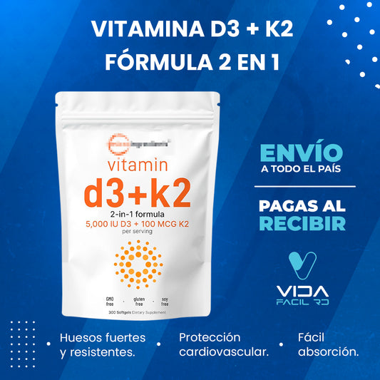 VITAMINA D3 + K2 OsteoCardio™